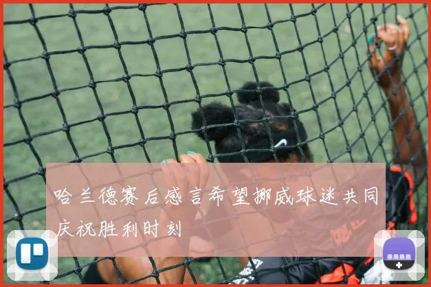 哈兰德赛后感言希望挪威球迷共同庆祝胜利时刻